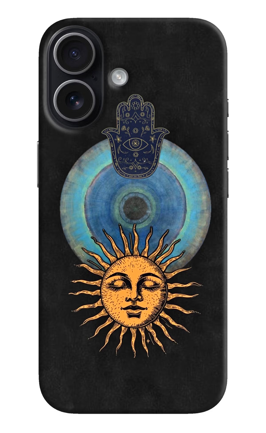 Divine Sun iPhone 17 Back Cover, Hard case