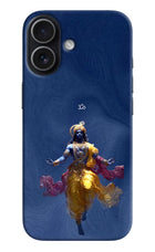 Cosmic Krishna iPhone 17 Hard Case Back Cover by Casekaro