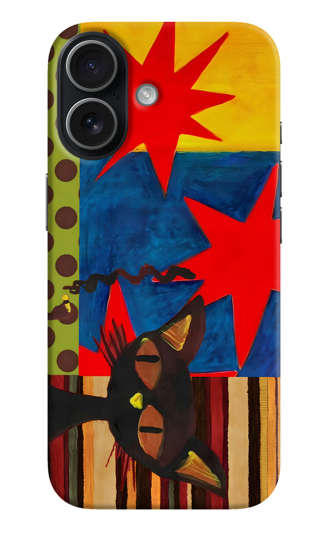 Pop Cat iPhone 17 Hard Case Back Cover by Casekaro