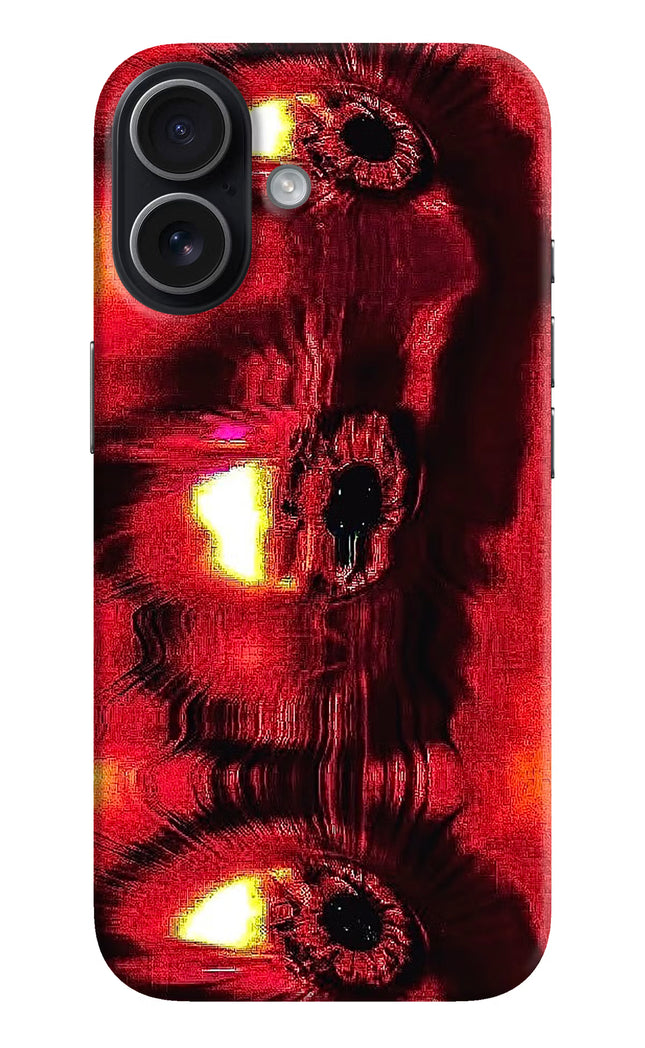 Fire Eye iPhone 17 Hard Case Back Cover by Casekaro