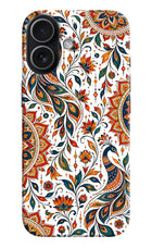 White Mayura iPhone 17 Hard Case Back Cover by Casekaro