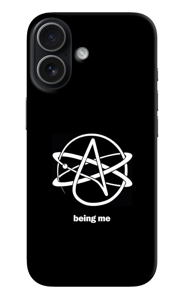Atheist Symbol iPhone 17 Back Cover