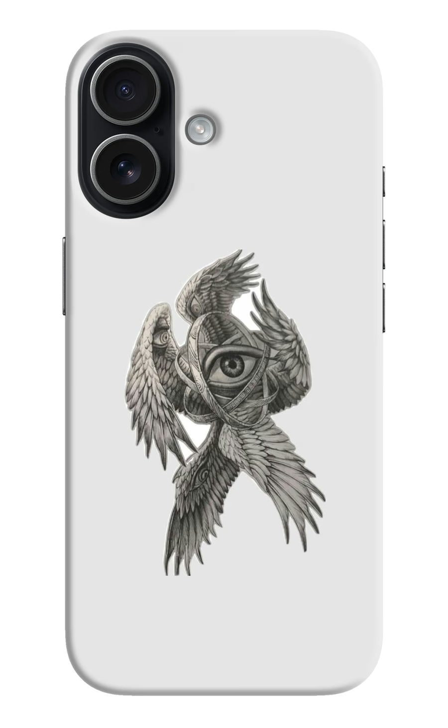 Accurate Angel iPhone 17 Back Cover, Hard case
