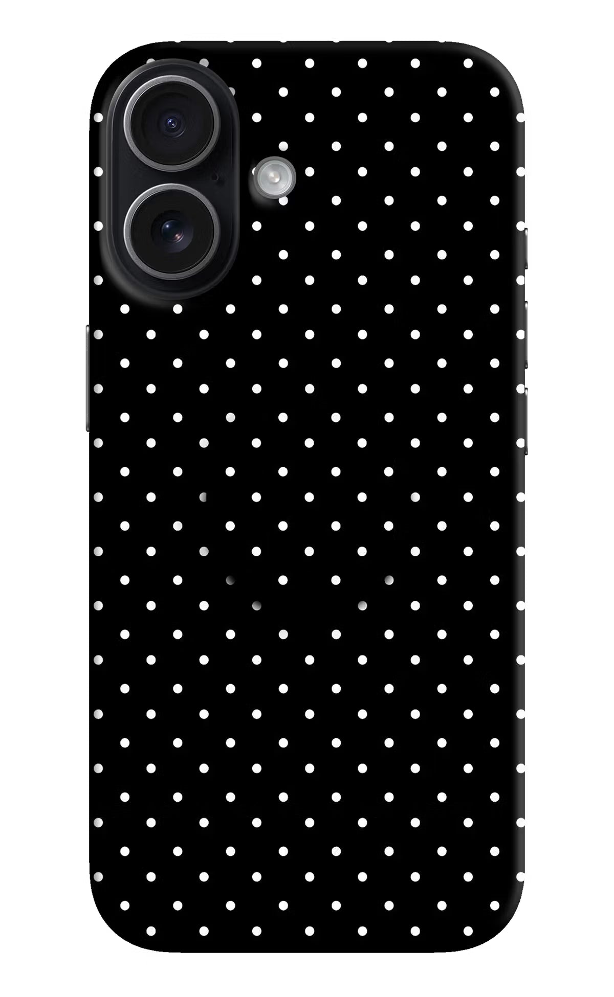 White Dots iPhone 17 Pop Case by Casekaro