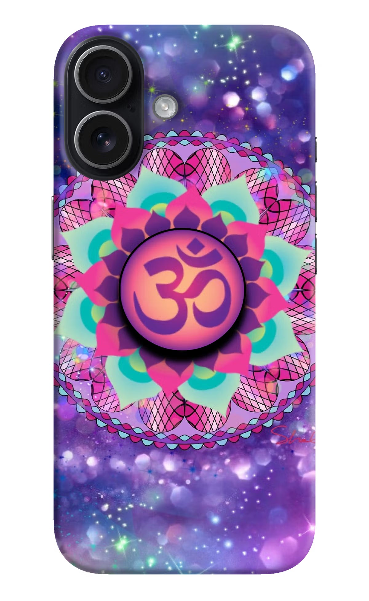 Om Purple iPhone 17 Pop Case by Casekaro