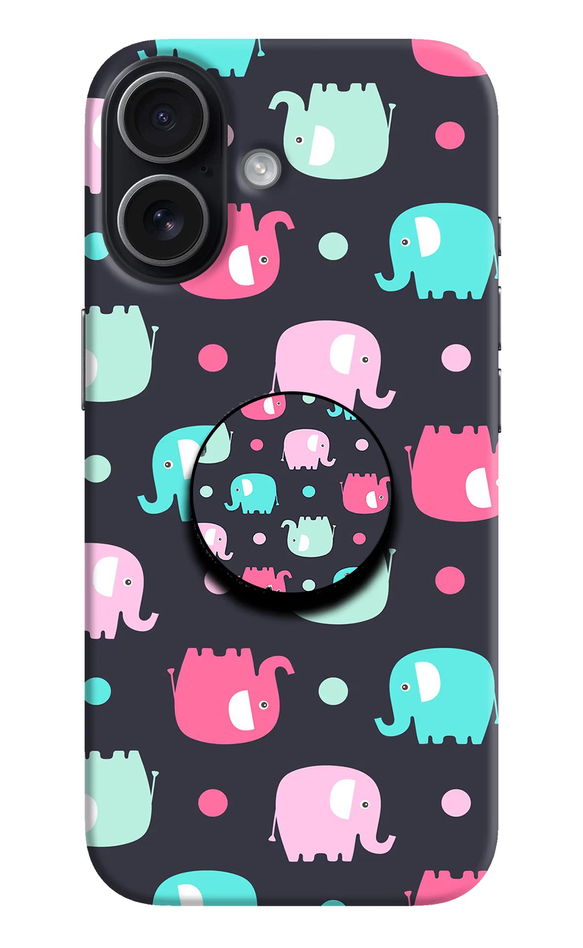 Baby Elephants iPhone 17 Pop Case by Casekaro