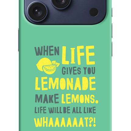 Quote iPhone 17 Pro Hard Case Back Cover by Casekaro