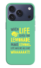 Quote iPhone 17 Pro Hard Case Back Cover by Casekaro