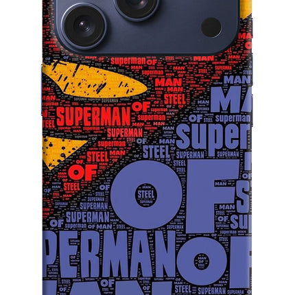 Superman iPhone 17 Pro Hard Case Back Cover by Casekaro