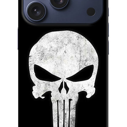 Punisher Skull iPhone 17 Pro Hard Case Back Cover by Casekaro