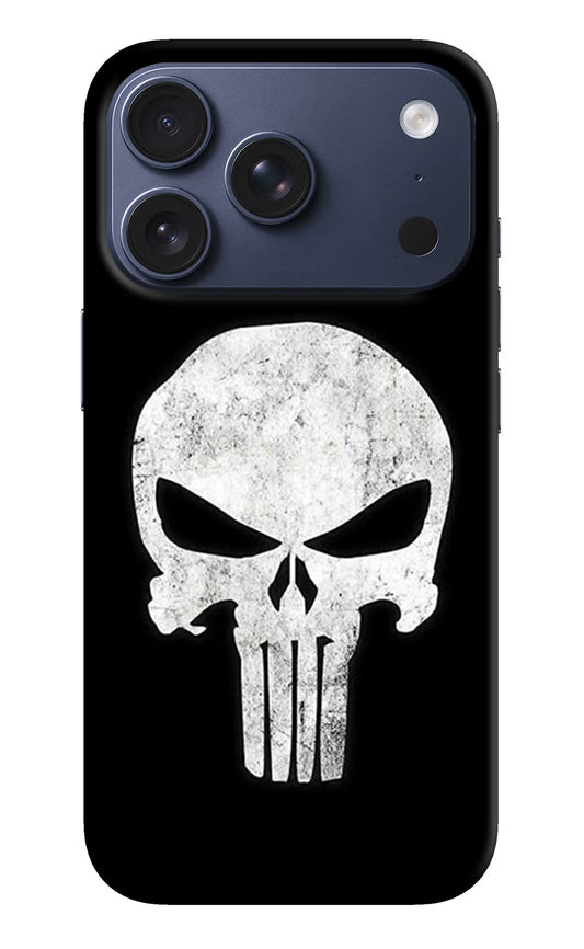 Punisher Skull iPhone 17 Pro Hard Case Back Cover by Casekaro