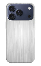 Wooden Grey Texture iPhone 17 Pro Hard Case Back Cover by Casekaro