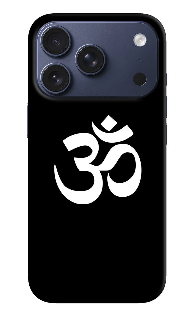 Om iPhone 17 Pro Hard Case Back Cover by Casekaro