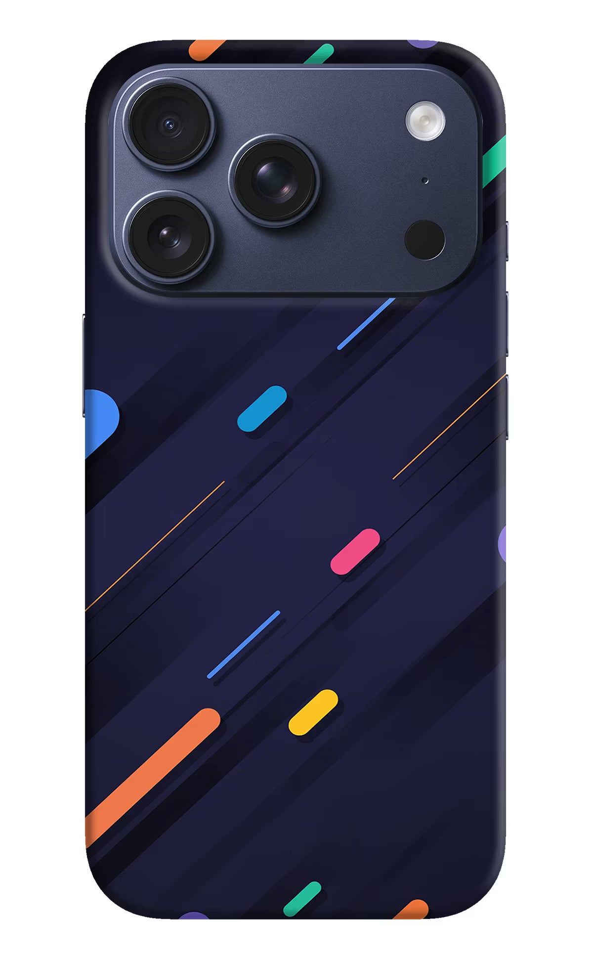 Abstract Design iPhone 17 Pro Hard Case Back Cover by Casekaro