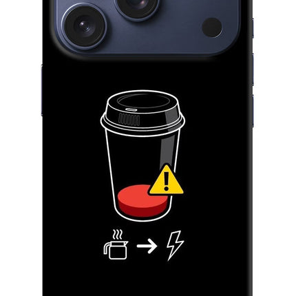 Coffee iPhone 17 Pro Hard Case Back Cover by Casekaro