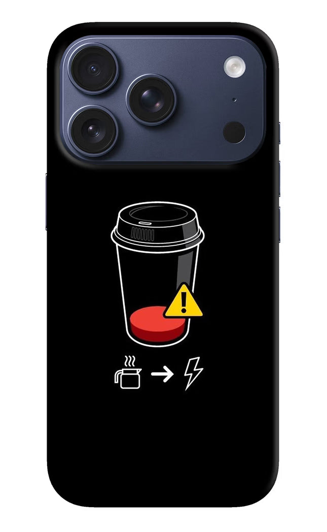 Coffee iPhone 17 Pro Hard Case Back Cover by Casekaro
