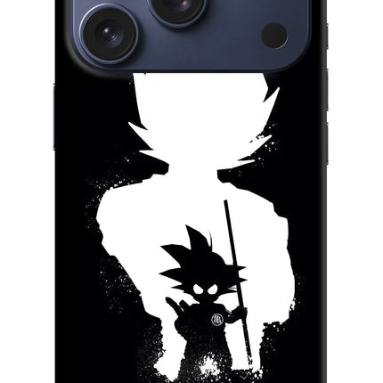 Goku Shadow iPhone 17 Pro Hard Case Back Cover by Casekaro