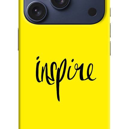 Inspire iPhone 17 Pro Hard Case Back Cover by Casekaro