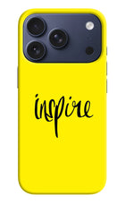 Inspire iPhone 17 Pro Hard Case Back Cover by Casekaro