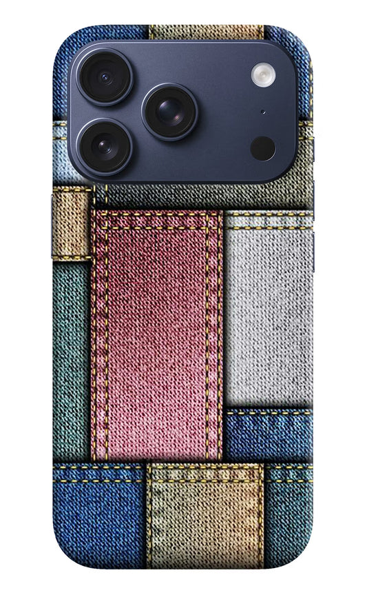 Multicolor Jeans iPhone 17 Pro Hard Case Back Cover by Casekaro
