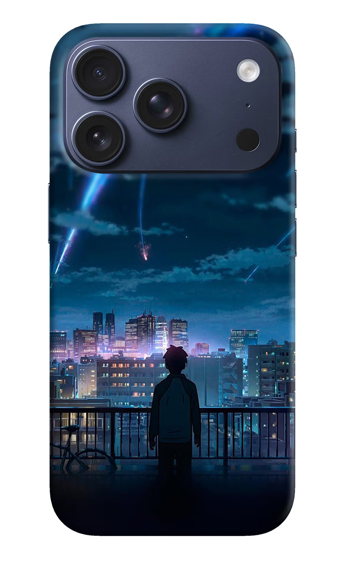 Anime iPhone 17 Pro Hard Case Back Cover by Casekaro