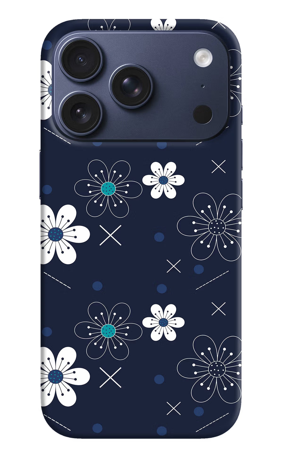 Flowers iPhone 17 Pro Back Cover, Hard case