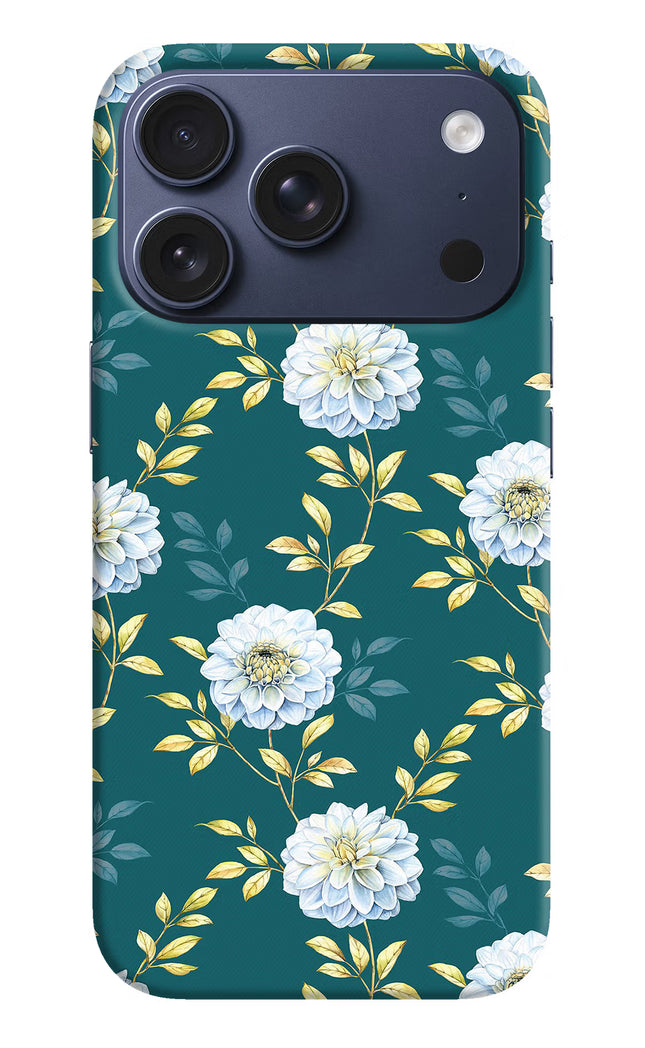 Flowers iPhone 17 Pro Hard Case Back Cover by Casekaro