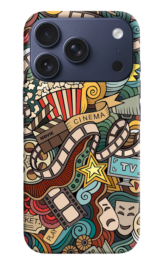 Cinema Abstract iPhone 17 Pro Hard Case Back Cover by Casekaro