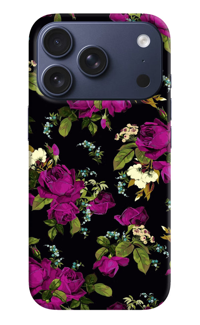 Flowers iPhone 17 Pro Hard Case Back Cover by Casekaro