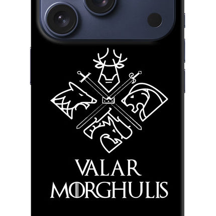 Valar Morghulis | Game Of Thrones iPhone 17 Pro Hard Case Back Cover by Casekaro