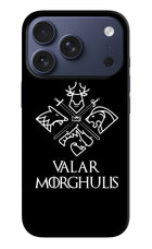 Valar Morghulis | Game Of Thrones iPhone 17 Pro Hard Case Back Cover by Casekaro