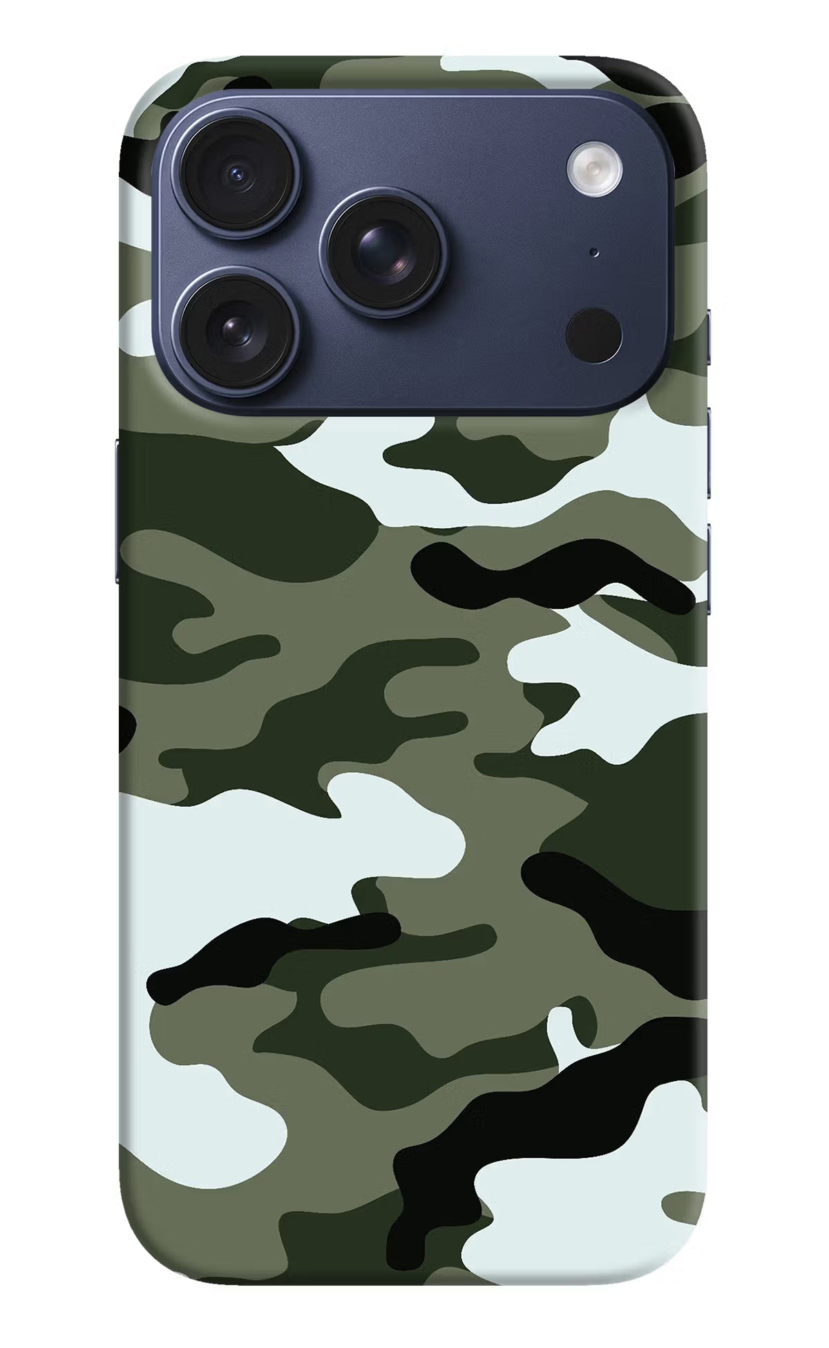 Camouflage iPhone 17 Pro Hard Case Back Cover by Casekaro