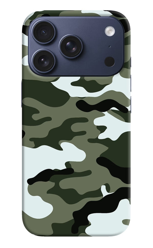 Camouflage iPhone 17 Pro Hard Case Back Cover by Casekaro