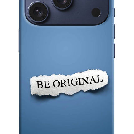 Be Original iPhone 17 Pro Hard Case Back Cover by Casekaro