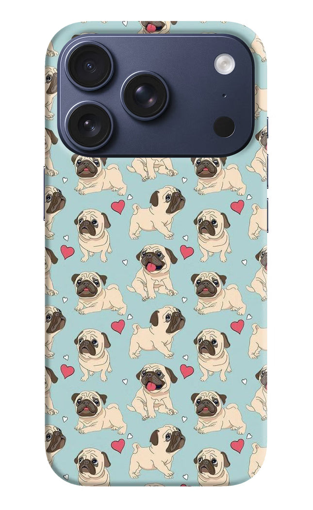 Pug Dog iPhone 17 Pro Hard Case Back Cover by Casekaro