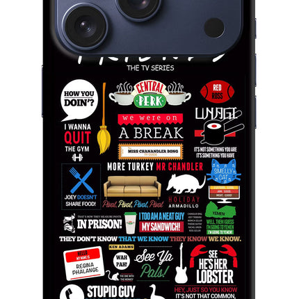 FRIENDS iPhone 17 Pro Hard Case Back Cover by Casekaro