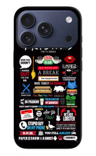 FRIENDS iPhone 17 Pro Hard Case Back Cover by Casekaro