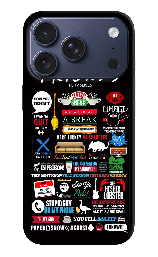 FRIENDS iPhone 17 Pro Hard Case Back Cover by Casekaro