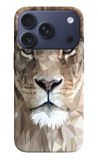 Lion Art iPhone 17 Pro Hard Case Back Cover by Casekaro