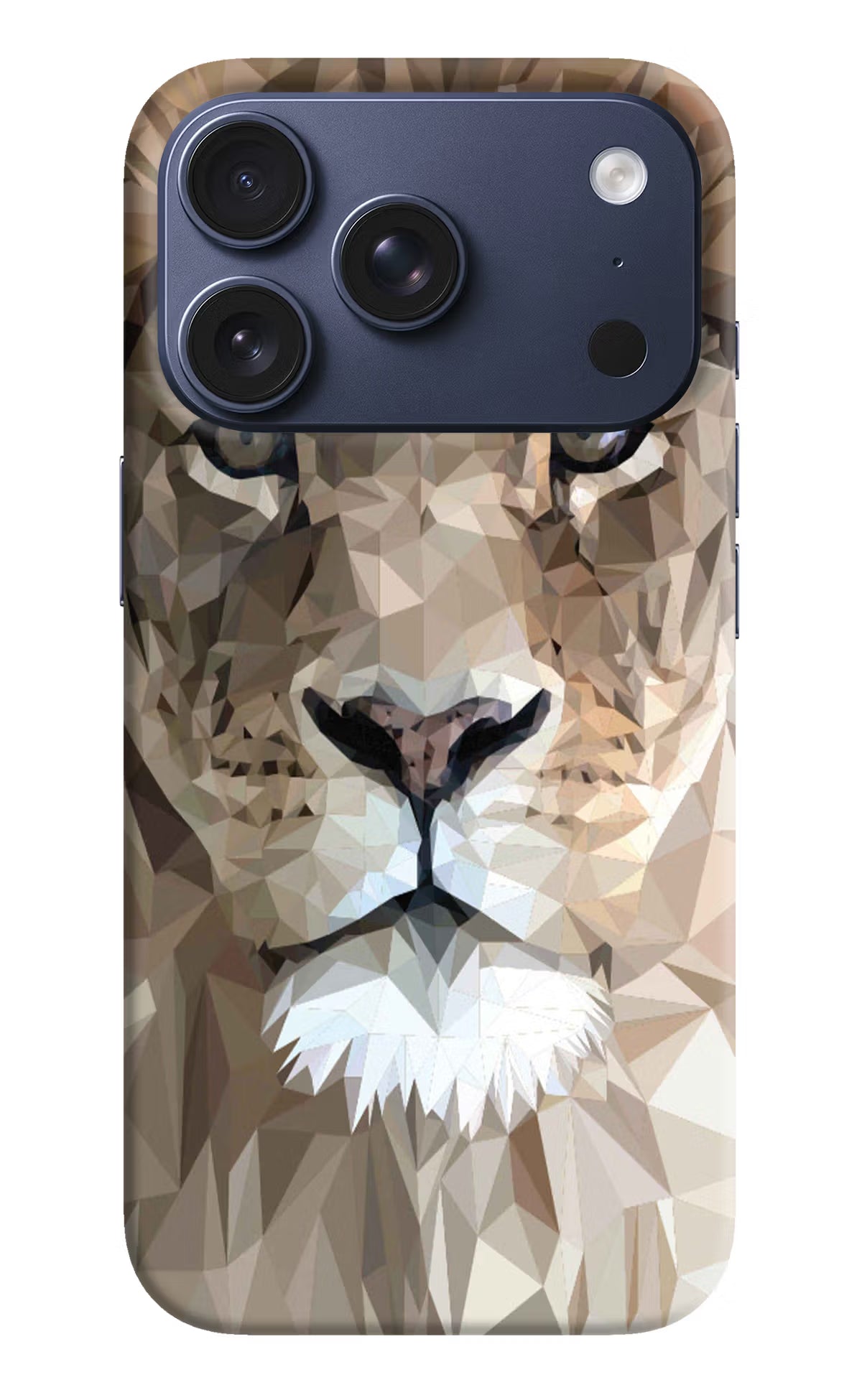 Lion Art iPhone 17 Pro Hard Case Back Cover by Casekaro