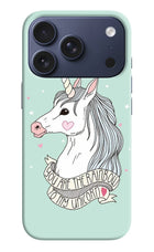 Unicorn Wallpaper iPhone 17 Pro Hard Case Back Cover by Casekaro