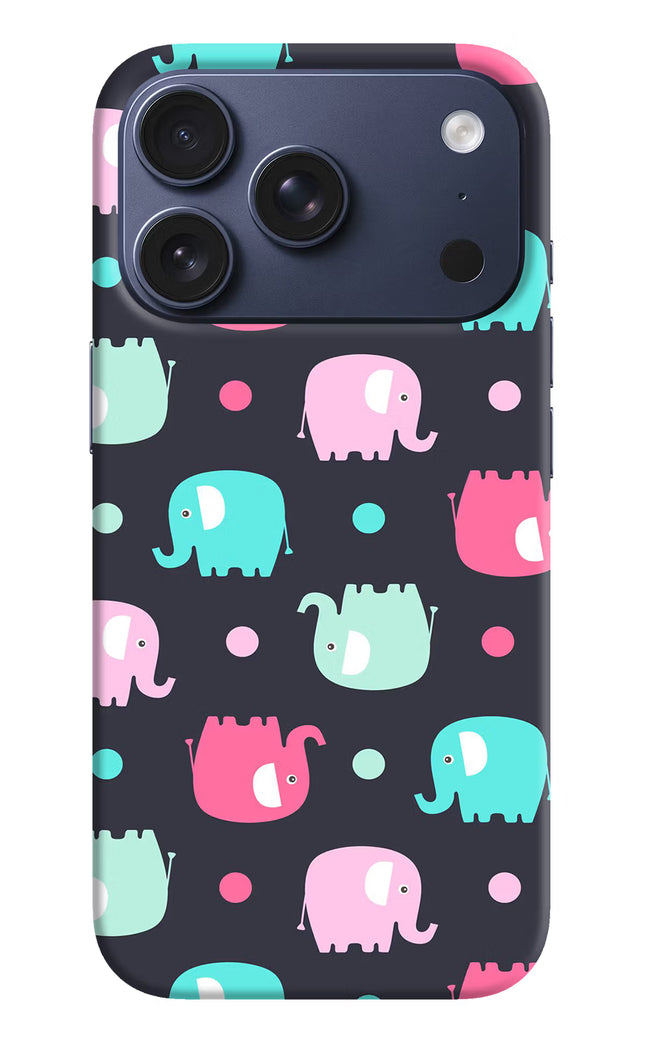 Elephants iPhone 17 Pro Hard Case Back Cover by Casekaro