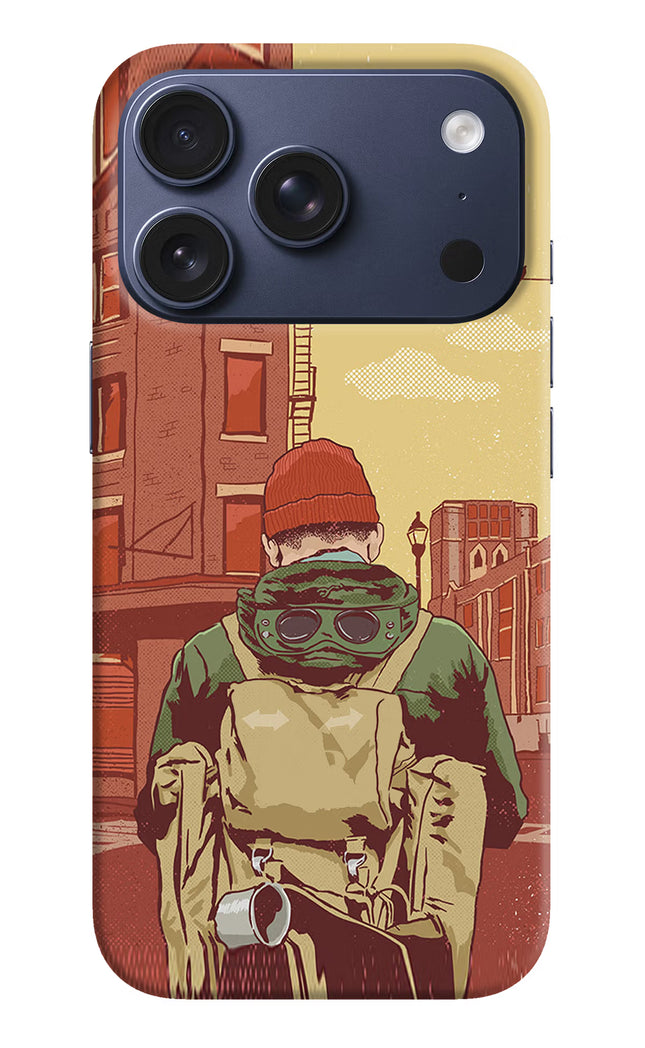 Adventurous iPhone 17 Pro Hard Case Back Cover by Casekaro