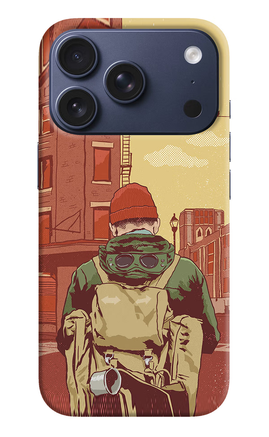 Adventurous iPhone 17 Pro Back Cover, Hard case