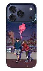 Chilling Couple iPhone 17 Pro Hard Case Back Cover by Casekaro