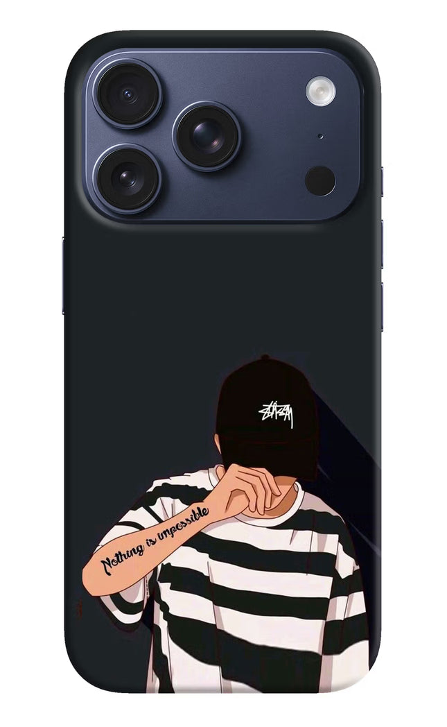 Aesthetic Boy iPhone 17 Pro Hard Case Back Cover by Casekaro
