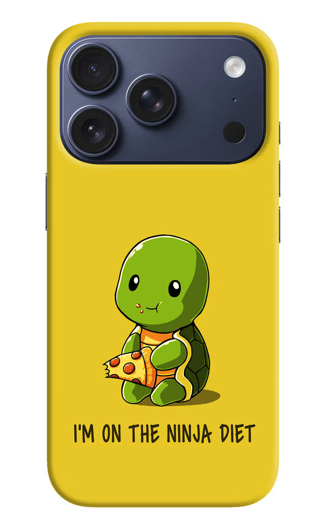 I'm on Ninja Diet iPhone 17 Pro Hard Case Back Cover by Casekaro