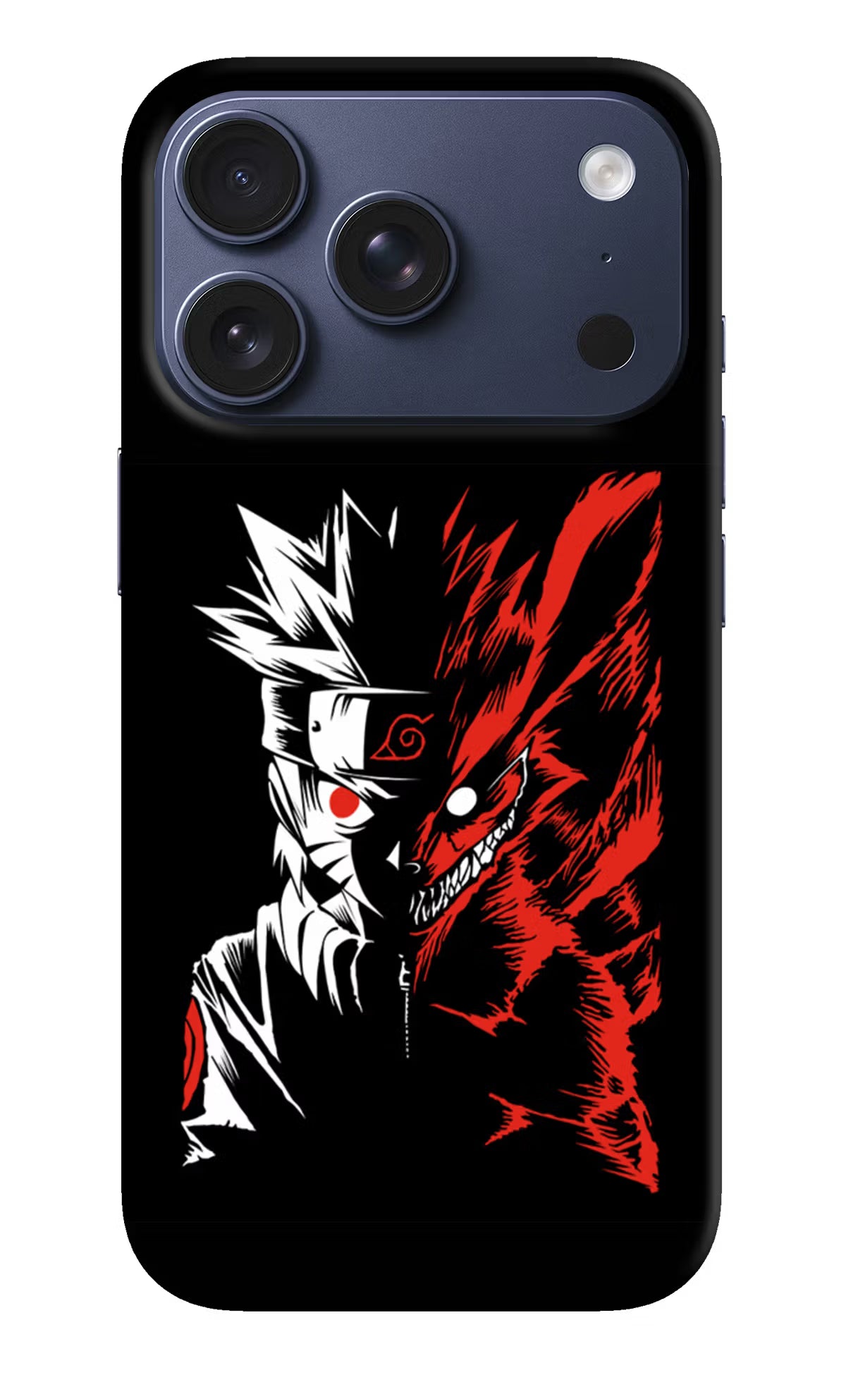 Naruto Two Face iPhone 17 Pro Hard Case Back Cover by Casekaro