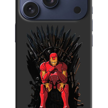 Ironman Throne iPhone 17 Pro Hard Case Back Cover by Casekaro