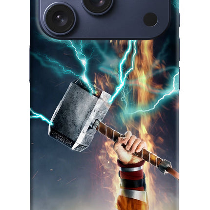 Thor Hammer Mjolnir iPhone 17 Pro Hard Case Back Cover by Casekaro